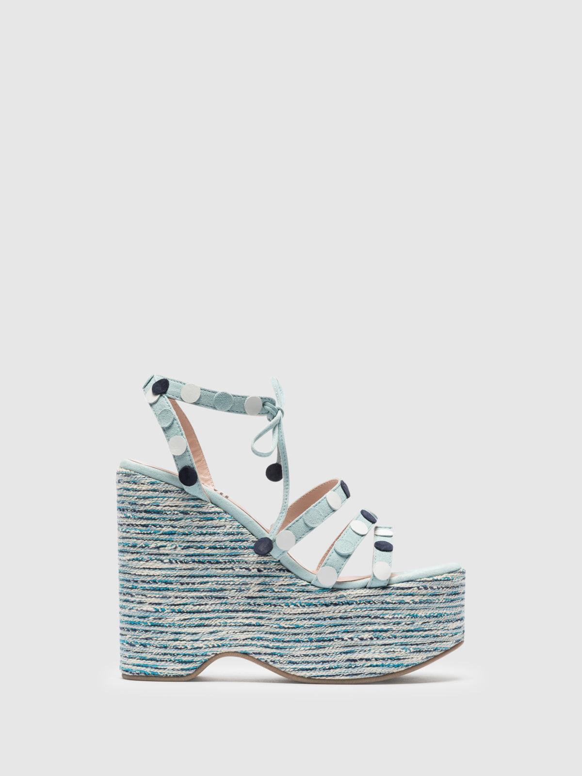Foreva Blue Strappy Sandals